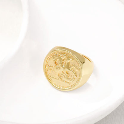 Oro Anillo romántico para momentos especiales