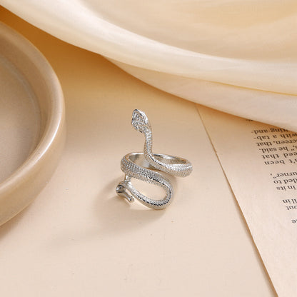 Plata Anillo clásico con encanto atemporal