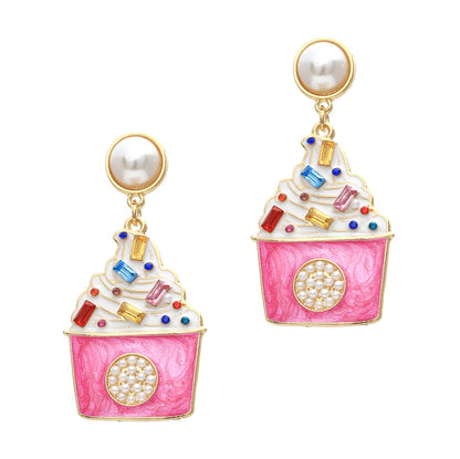 Perla Pendiente impresionante para uso diario