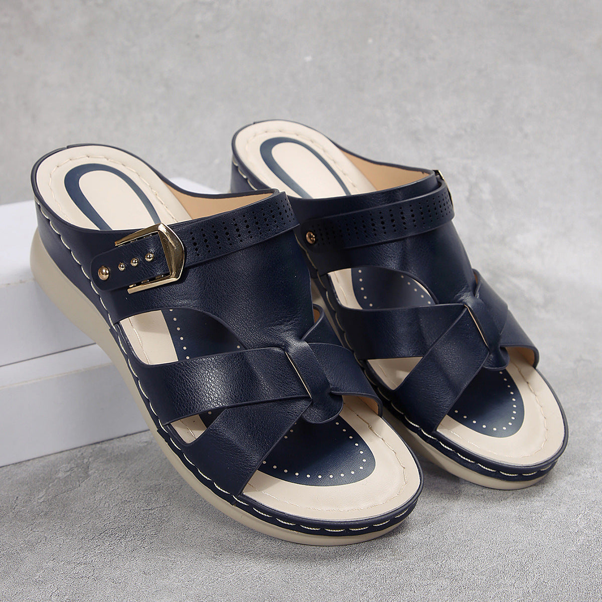 Sandalias Ortopédicos Clásicos con Estilo Atemporal