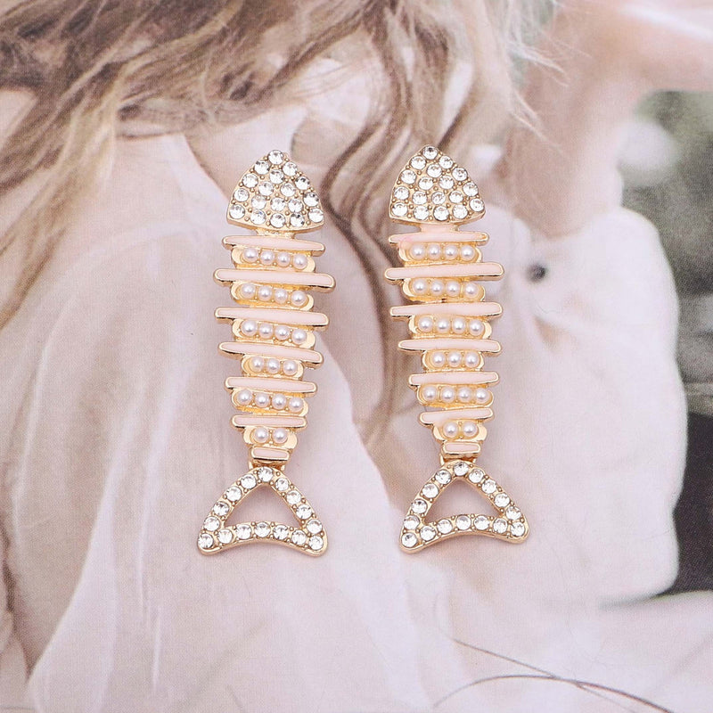 Perla Pendiente elegante para toda ocasión