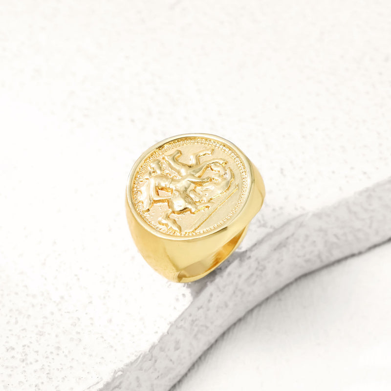 Oro Anillo romántico para momentos especiales