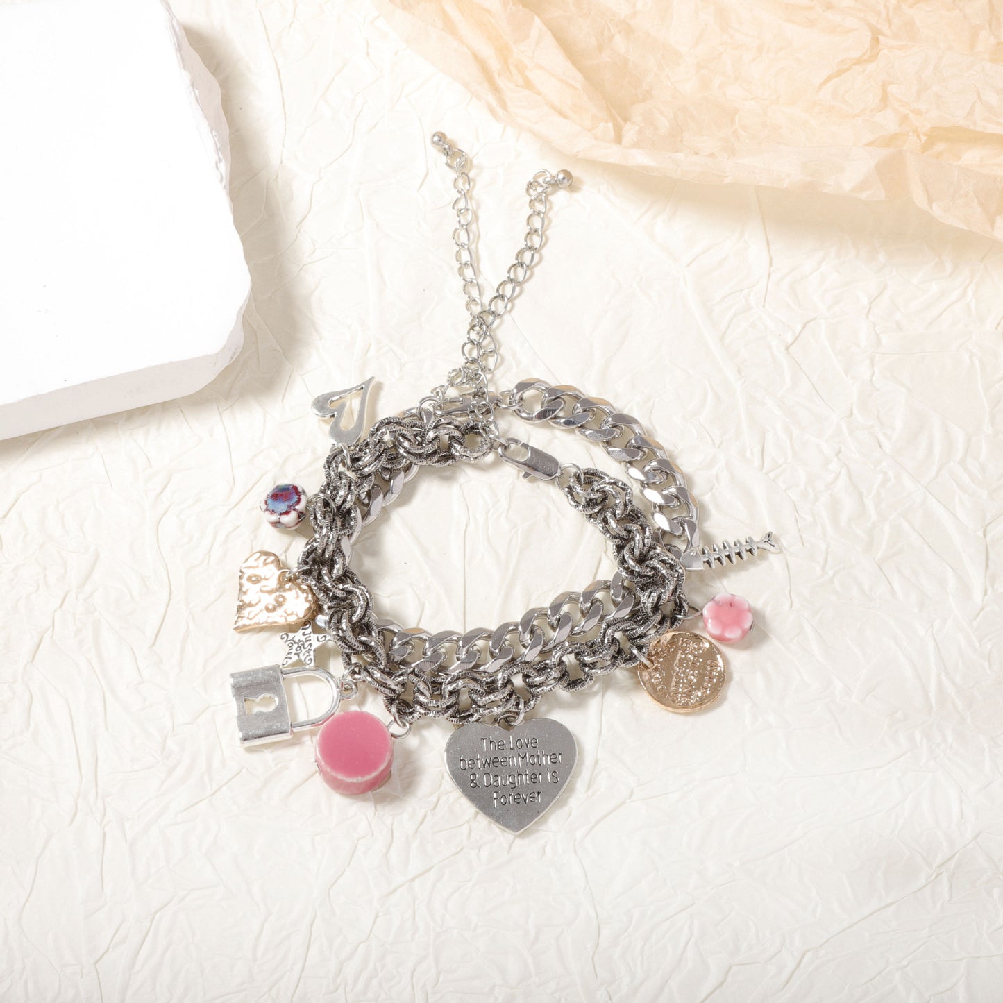 Plata Pulsera impresionante para uso diario