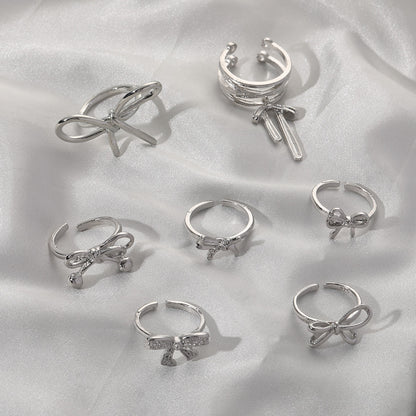 Anillo hermoso con estilo único