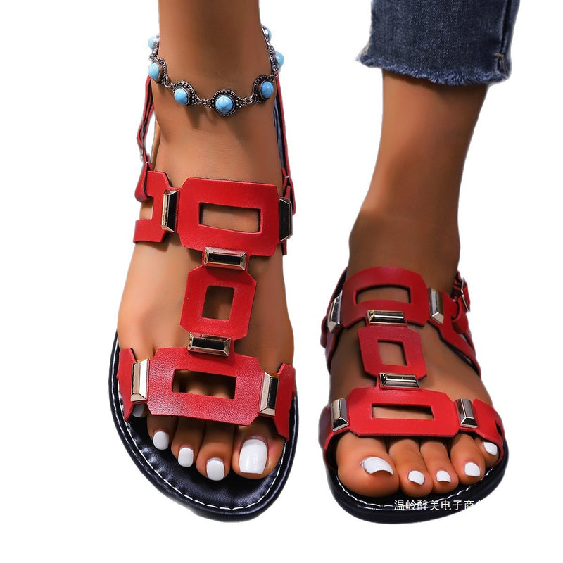 Sandalias Ortopédicos de Inspiración Vintage