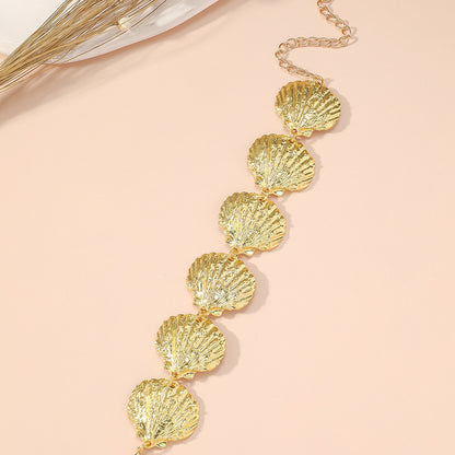 Oro Pulsera artesanal delicado