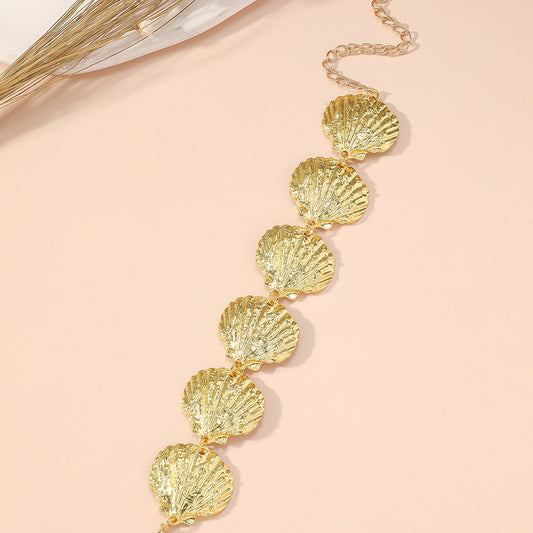 Oro Pulsera artesanal delicado