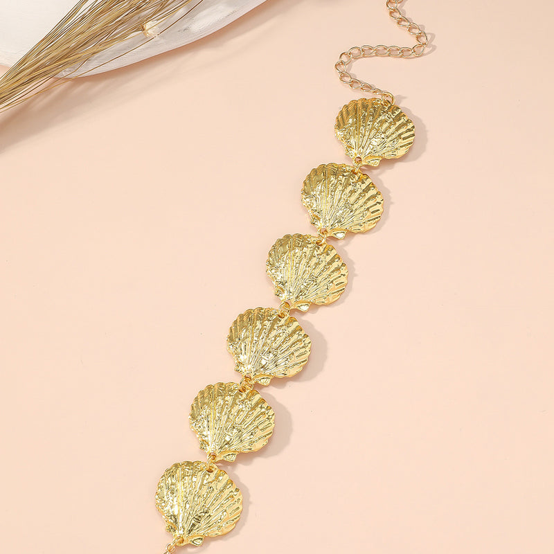 Oro Pulsera artesanal delicado