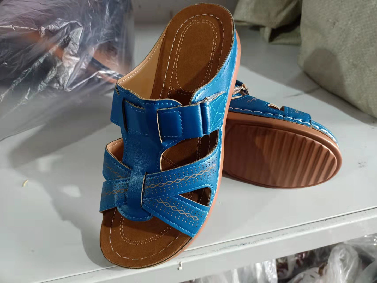 Sandalias Ortopédicos Cómodos para Uso Diario