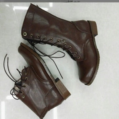 Botas ortopédicas de inspiración vintage