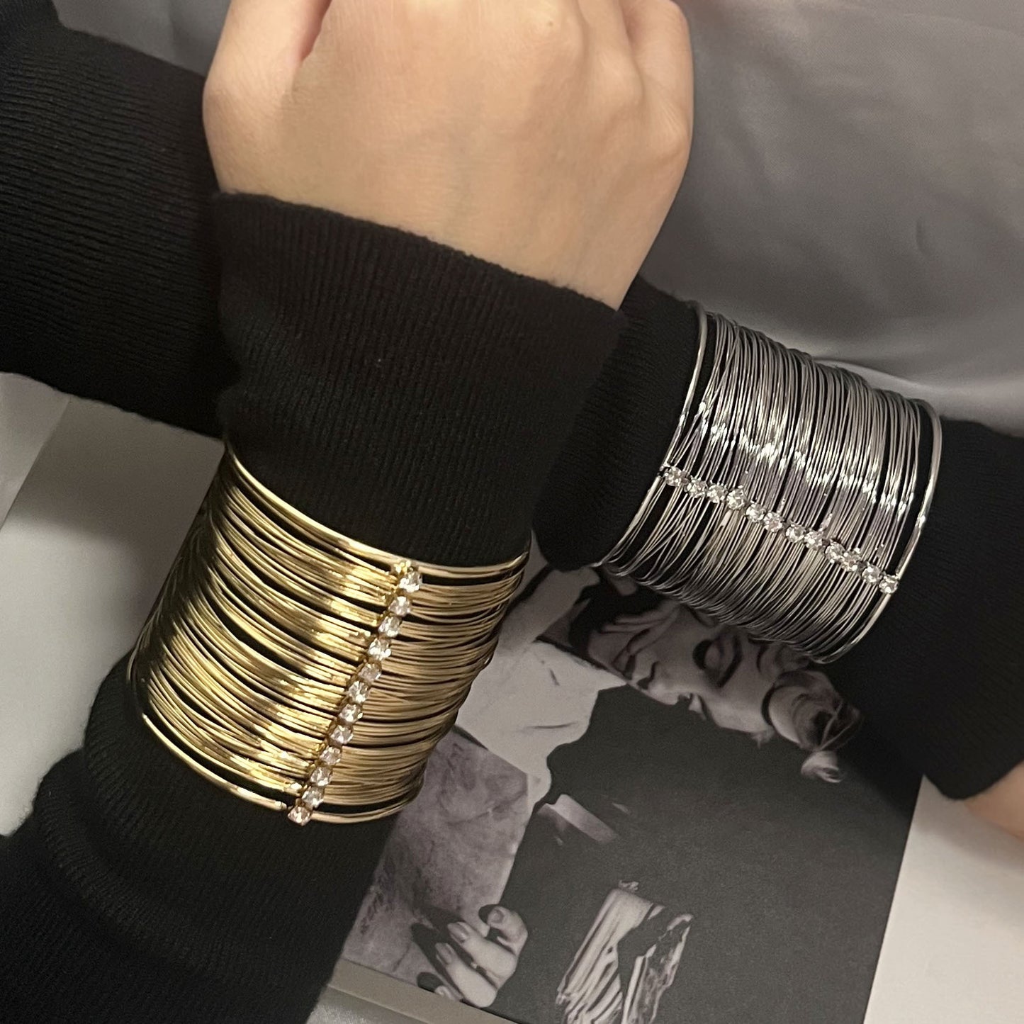 Pulsera vintage hecho a mano