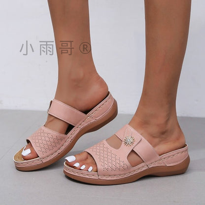 Sandalias Ortopédicos de Inspiración Vintage