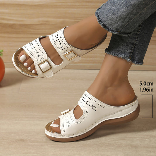 Sandalias Ortopédicos de Inspiración Vintage
