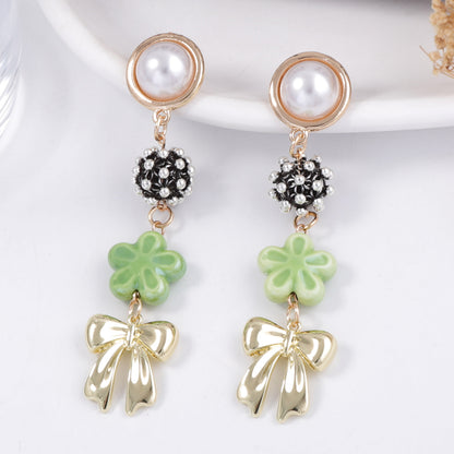 Perla Pendiente elegante para toda ocasión