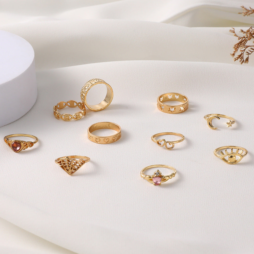 Oro Anillo encantador para cualquier ocasión