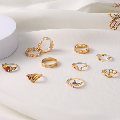 Oro Anillo encantador para cualquier ocasión