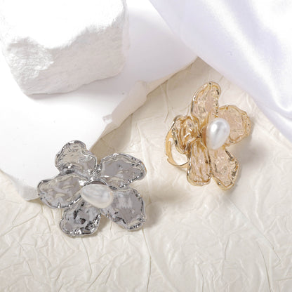 Perla Anillo impresionante para uso diario