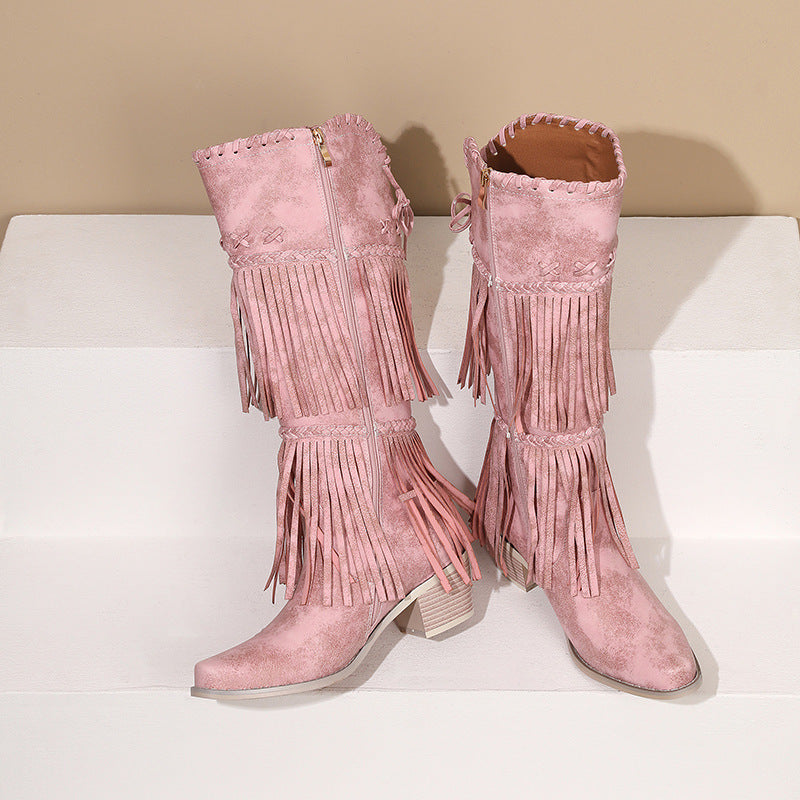 Botas ortopédicas de inspiración vintage