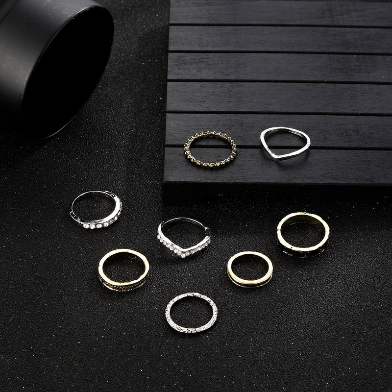 Oro Anillo vintage hecho a mano