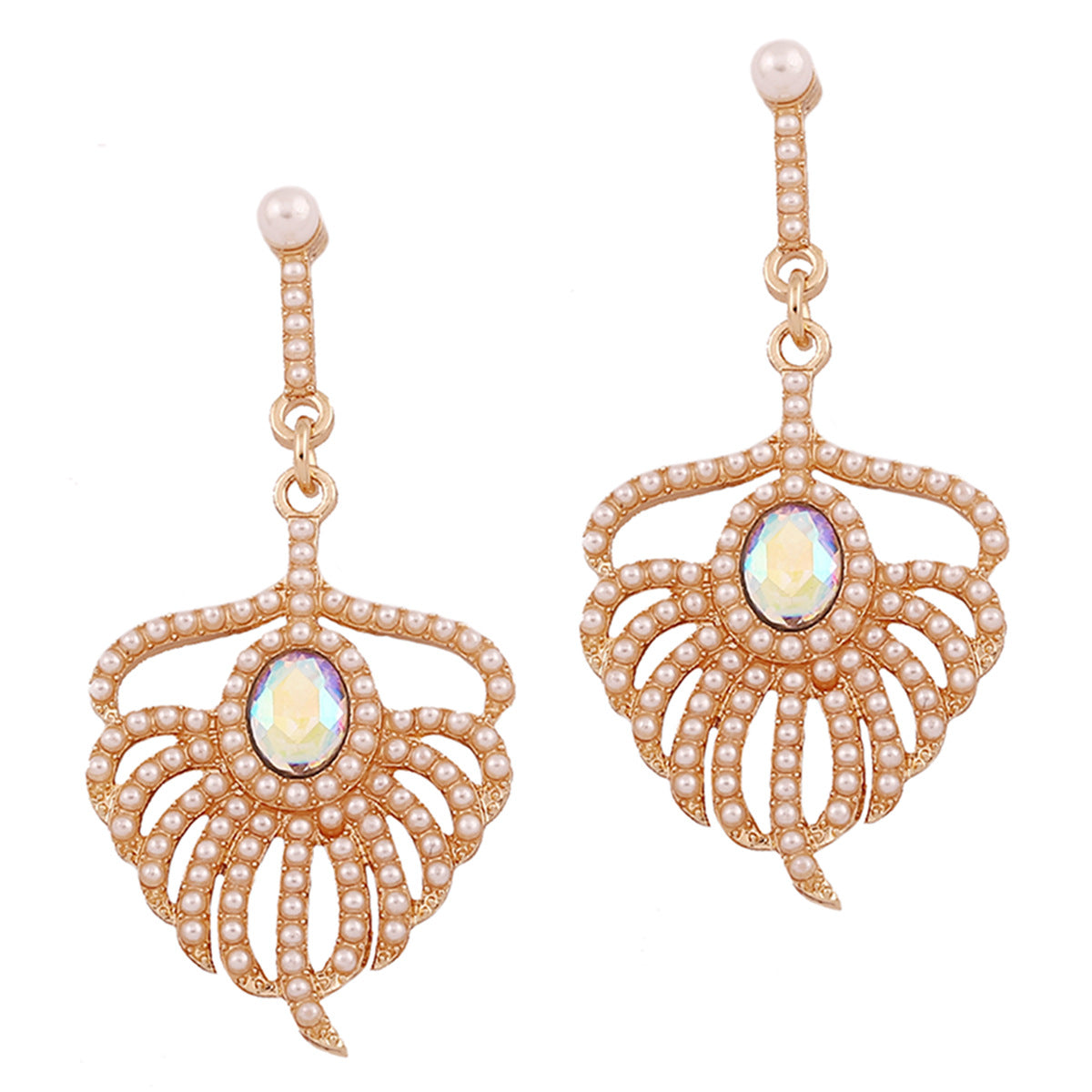 Perla Pendiente hermoso con estilo único