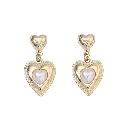 Oro Pendiente elegante para toda ocasión