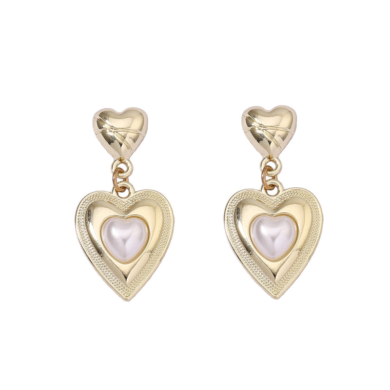 Oro Pendiente elegante para toda ocasión