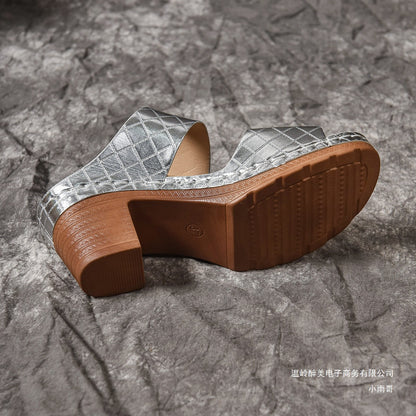 Sandalias Ortopédicos de Inspiración Vintage