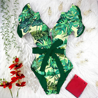 Inspired Bathing Suit With a Contemporary Edge