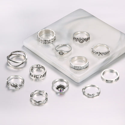 Anillo hermoso con estilo único