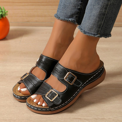 Sandalias Ortopédicos de Inspiración Vintage