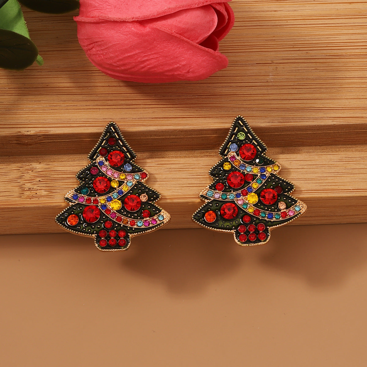 Perla Pendiente vintage hecho a mano