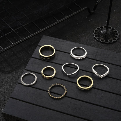 Oro Anillo vintage hecho a mano