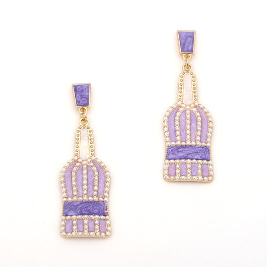 Perla Pendiente clásico con encanto atemporal