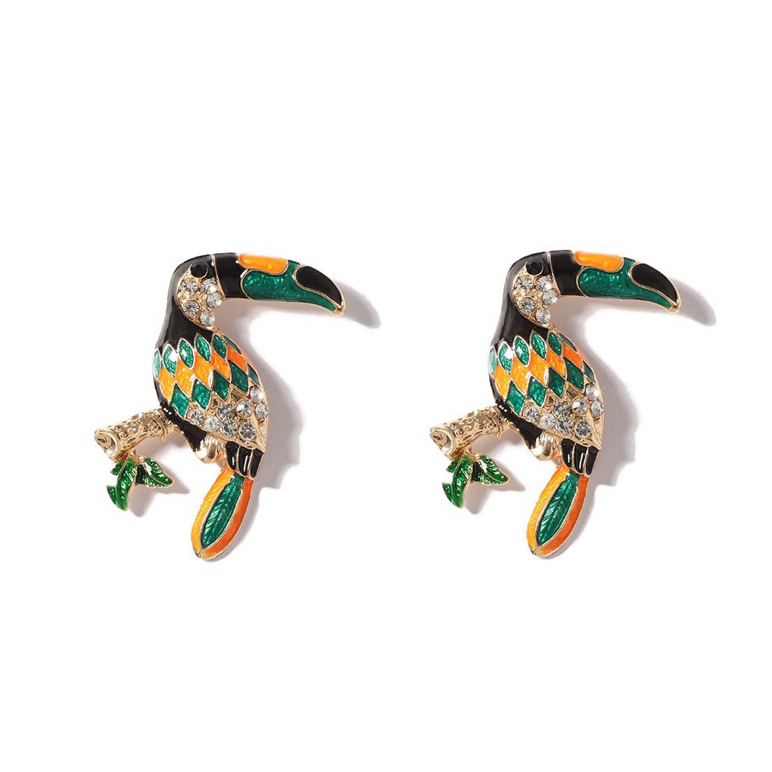 Pendiente vintage hecho a mano