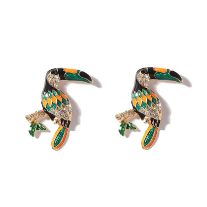 Pendiente vintage hecho a mano