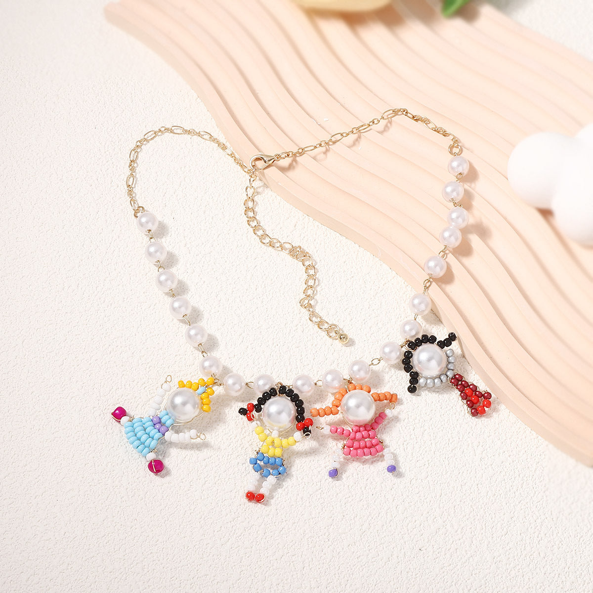 Perla Collar impresionante para uso diario