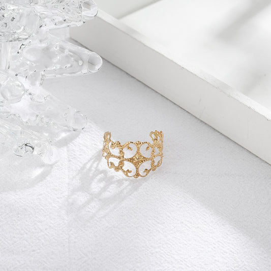 Anillo artesanal delicado