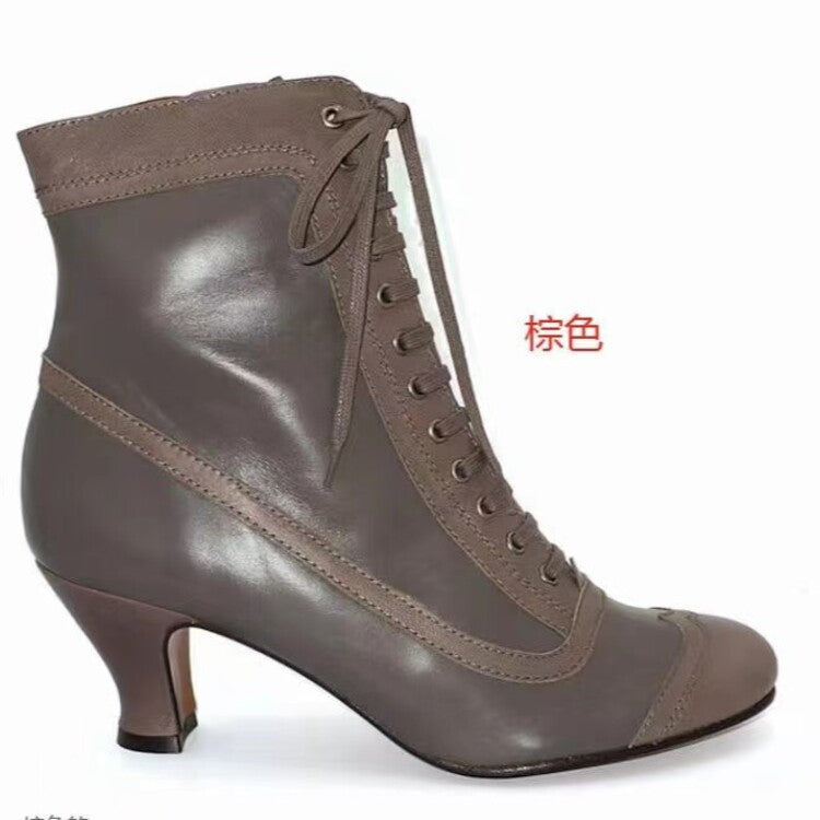 Botas Ortopédicos de Inspiración Vintage
