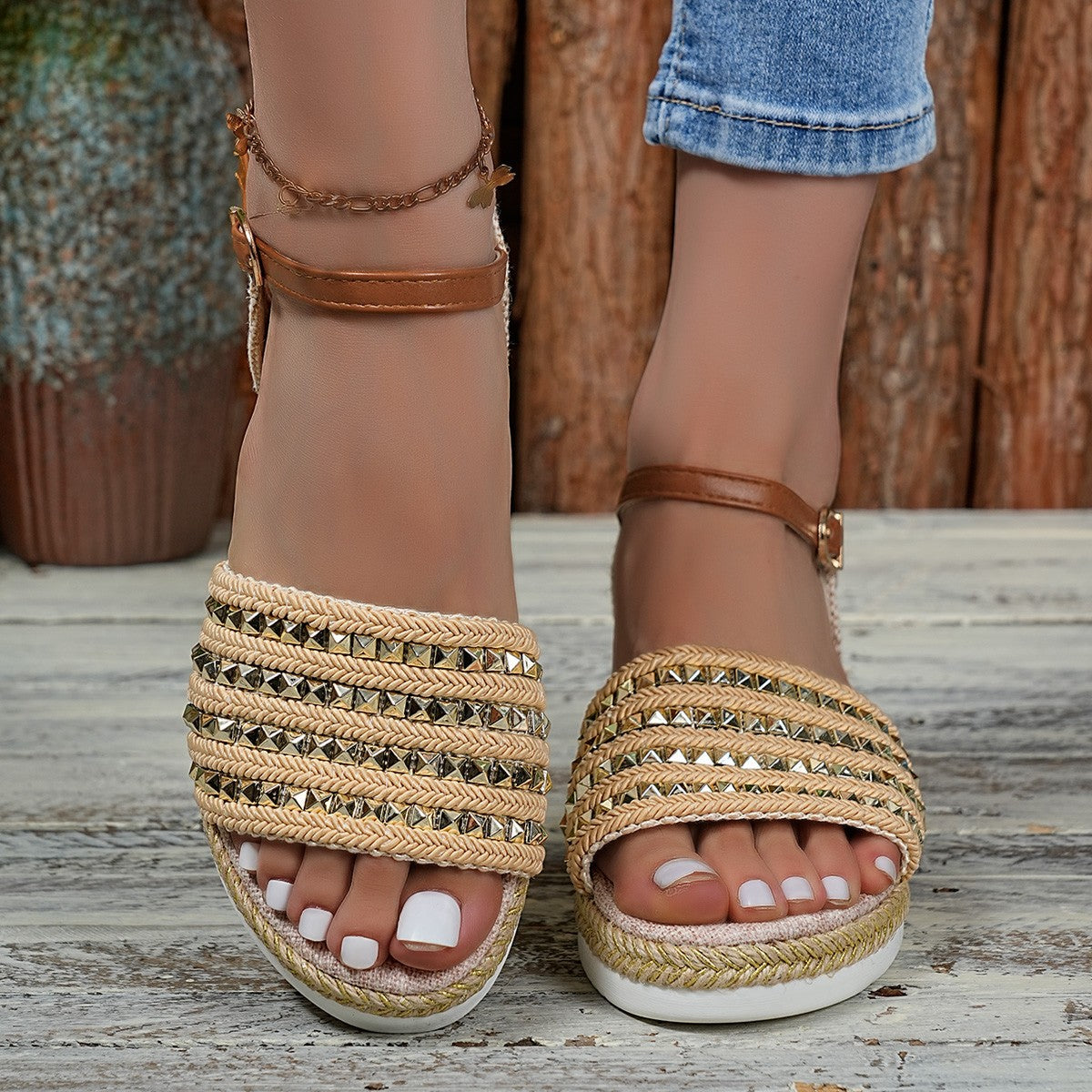 Sandalias Ortopédicos de Inspiración Vintage