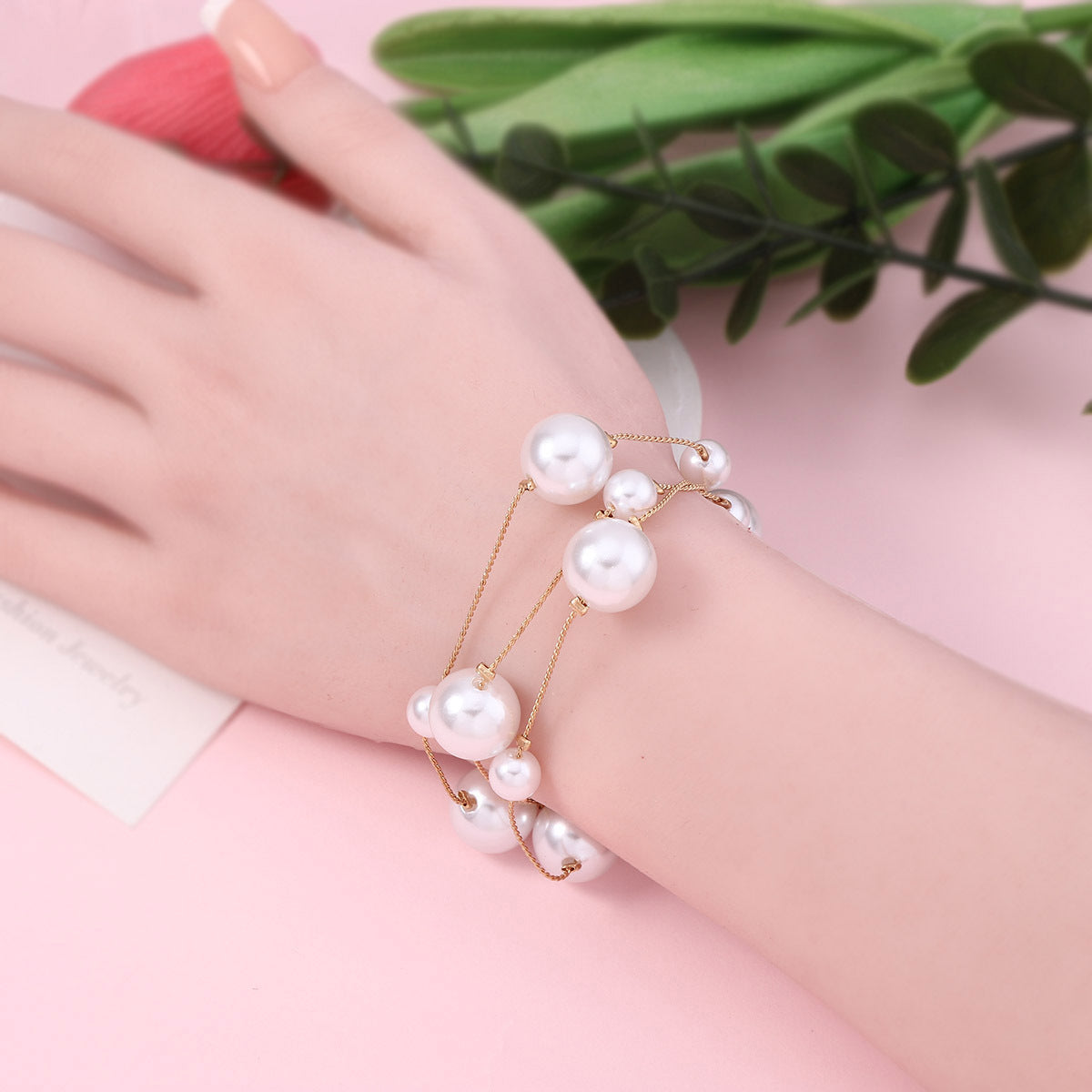Perla Pulsera romántico para momentos especiales