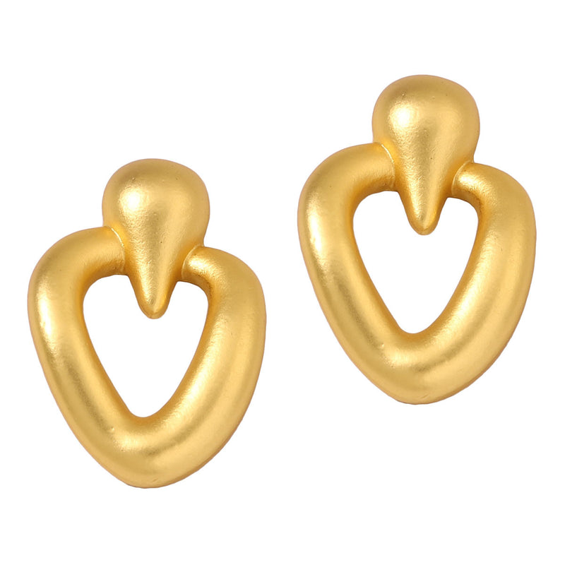 Oro Pendiente impresionante para uso diario