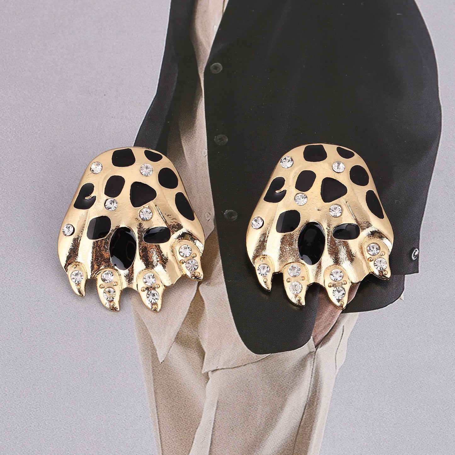 Pendiente vintage hecho a mano