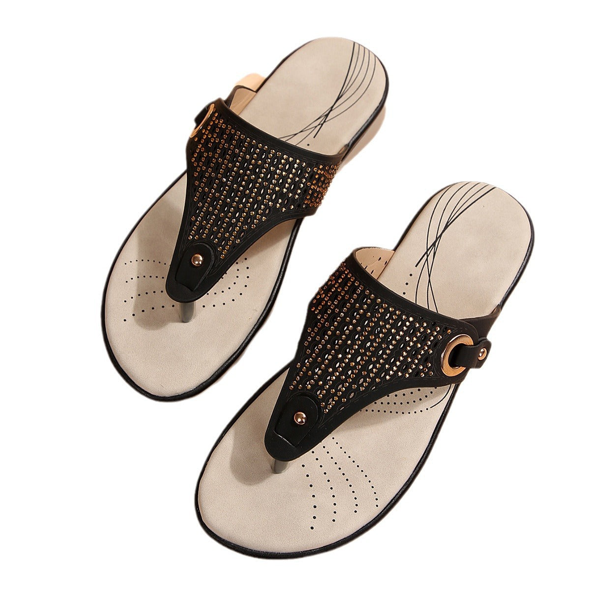 Sandalias Ortopédicos de Inspiración Vintage