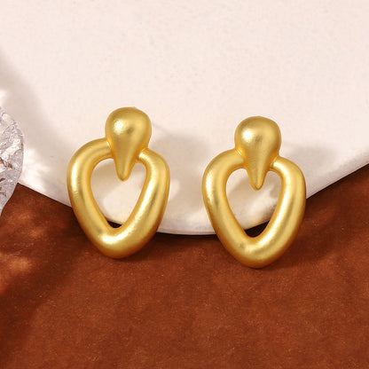 Oro Pendiente impresionante para uso diario