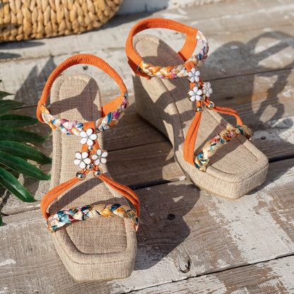 Sandalias Ortopédicos de Inspiración Vintage