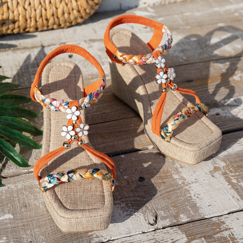 Sandalias Ortopédicos de Inspiración Vintage