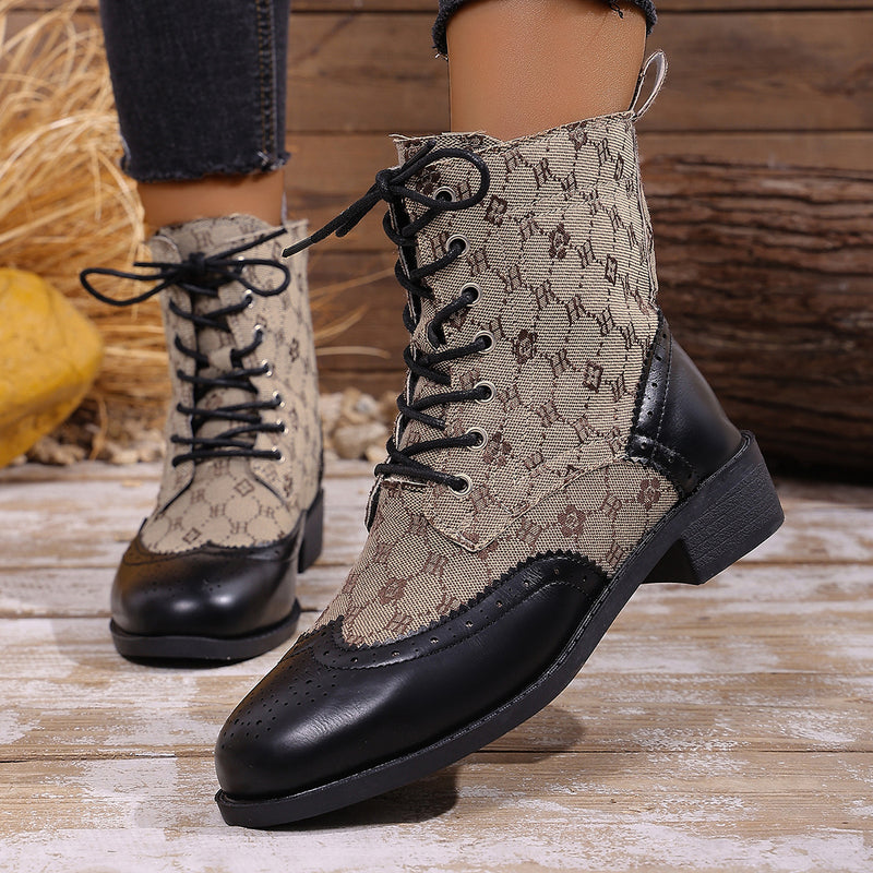 Botas Ortopédicos de Inspiración Vintage
