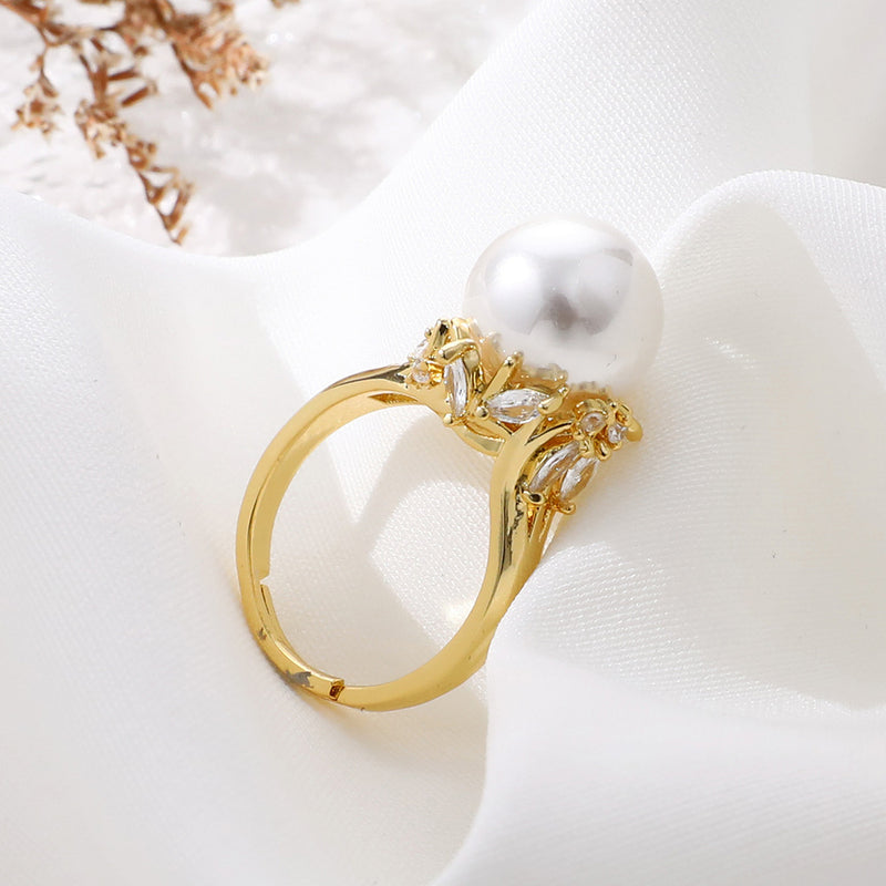 Oro Anillo vintage hecho a mano