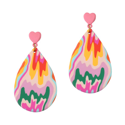 Pendiente vintage hecho a mano