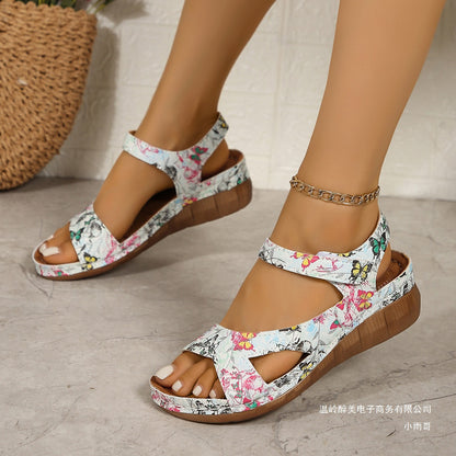 Sandalias Ortopédicos de Inspiración Vintage